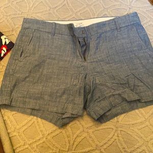 J Crew chambray shorts